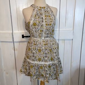 Abel The Label Open Back Floral Dress